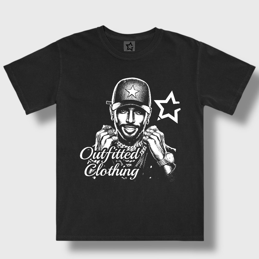 Star Cap Graphic T-Shirt